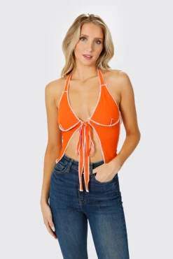 Tobi A Time Before Crop Top - Black