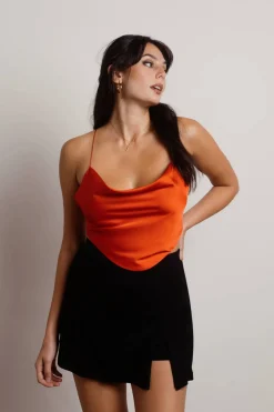 Tobi Addie Crop Top - Ginger