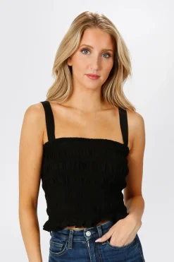 Tobi Adele Smocked Top -
