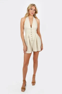 Tobi Adelina Halter Romper -