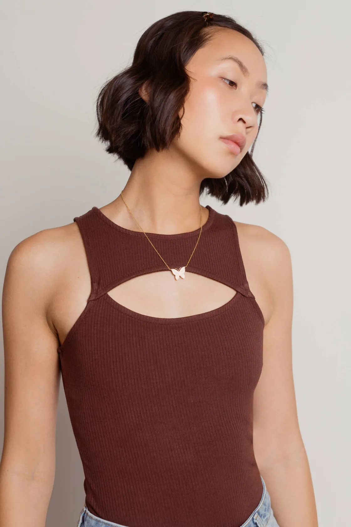 Tobi Adeline Tank Top - Sage