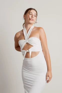 Tobi Aera Cutout Bodycon Midi Dress -