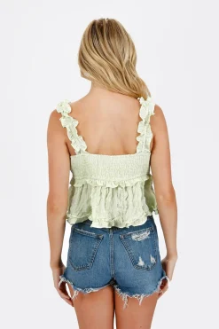 Tobi Aerith Gingham Blouse -