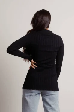 Tobi After Hours Collared Button Up Sweater