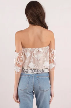 Tobi Alanna Crop Top - Rose