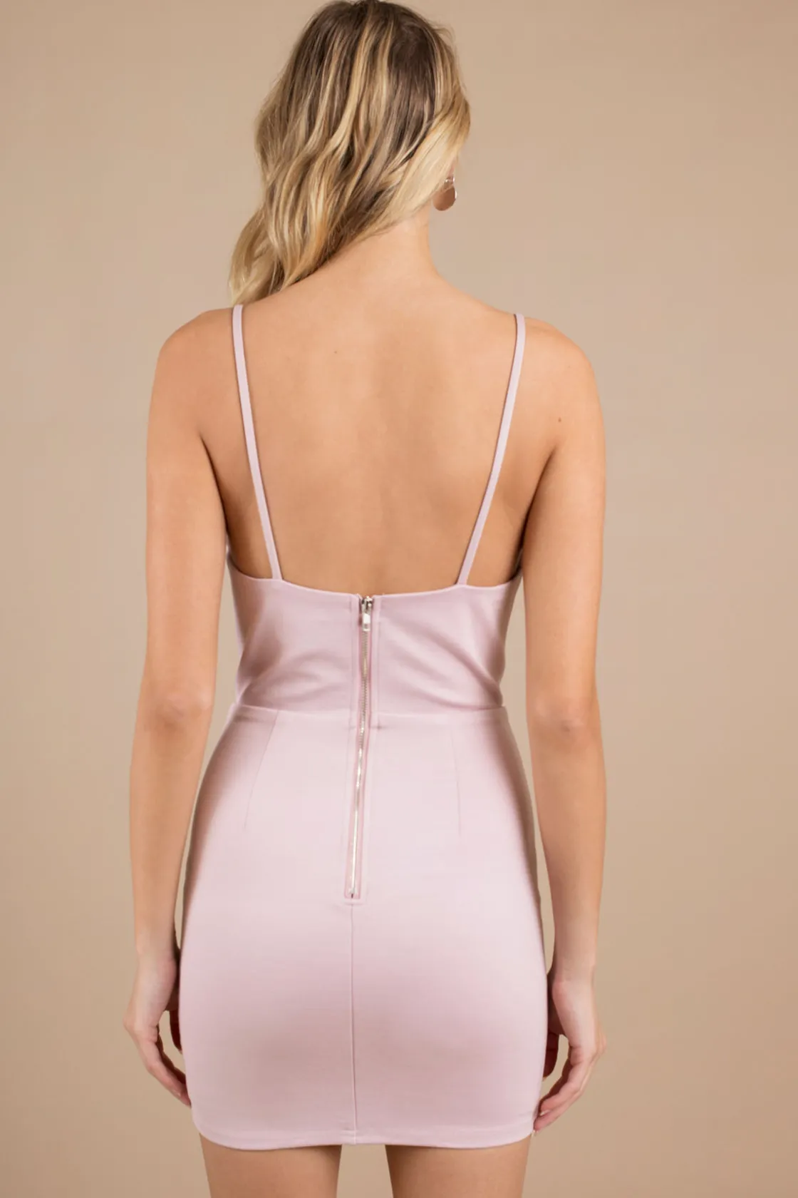 Tobi Alesha Cutout Bodycon Mini Dress -