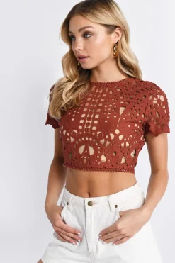 Tobi Alice Crop Top -