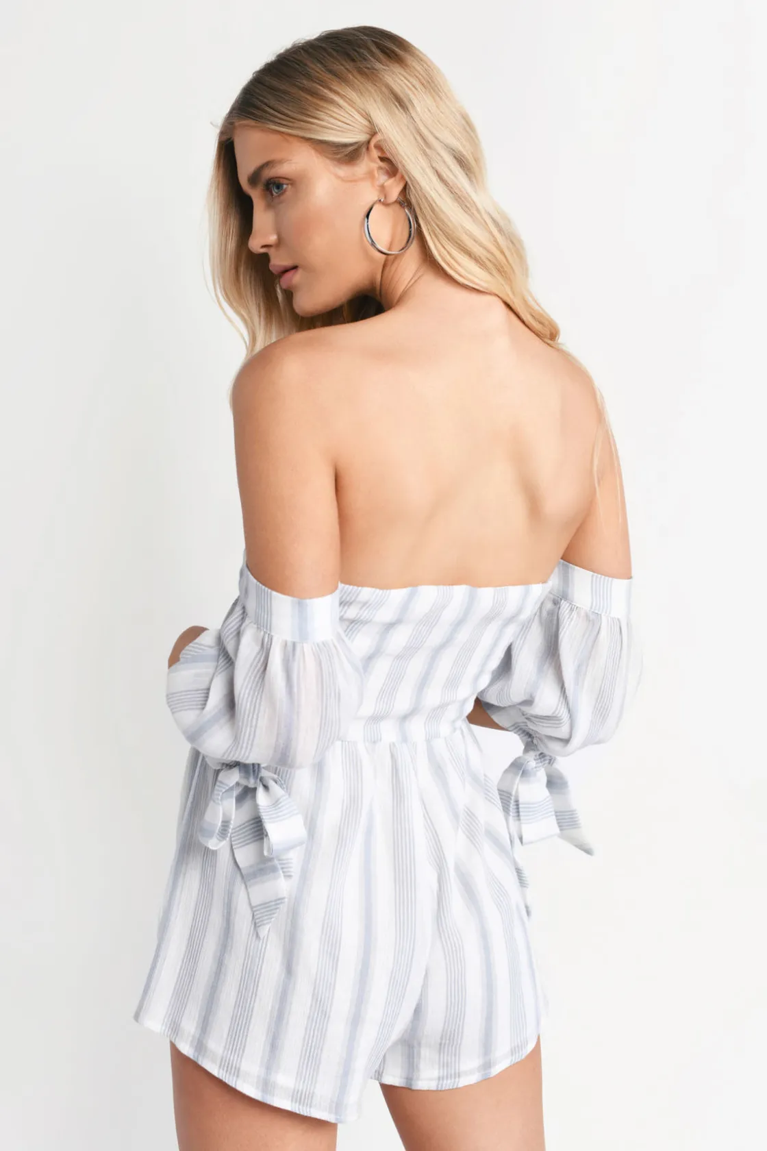 Tobi All Me Stripe Romper -