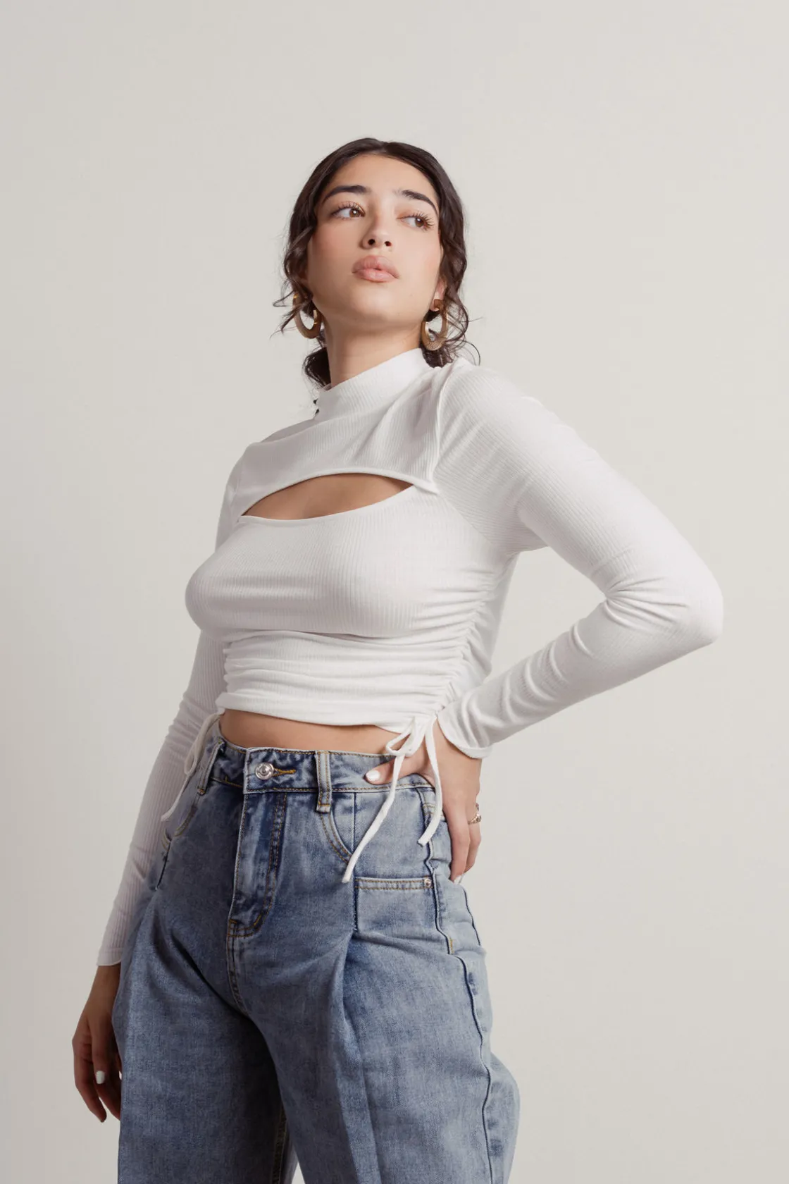 Tobi All The Stops Crop Top -
