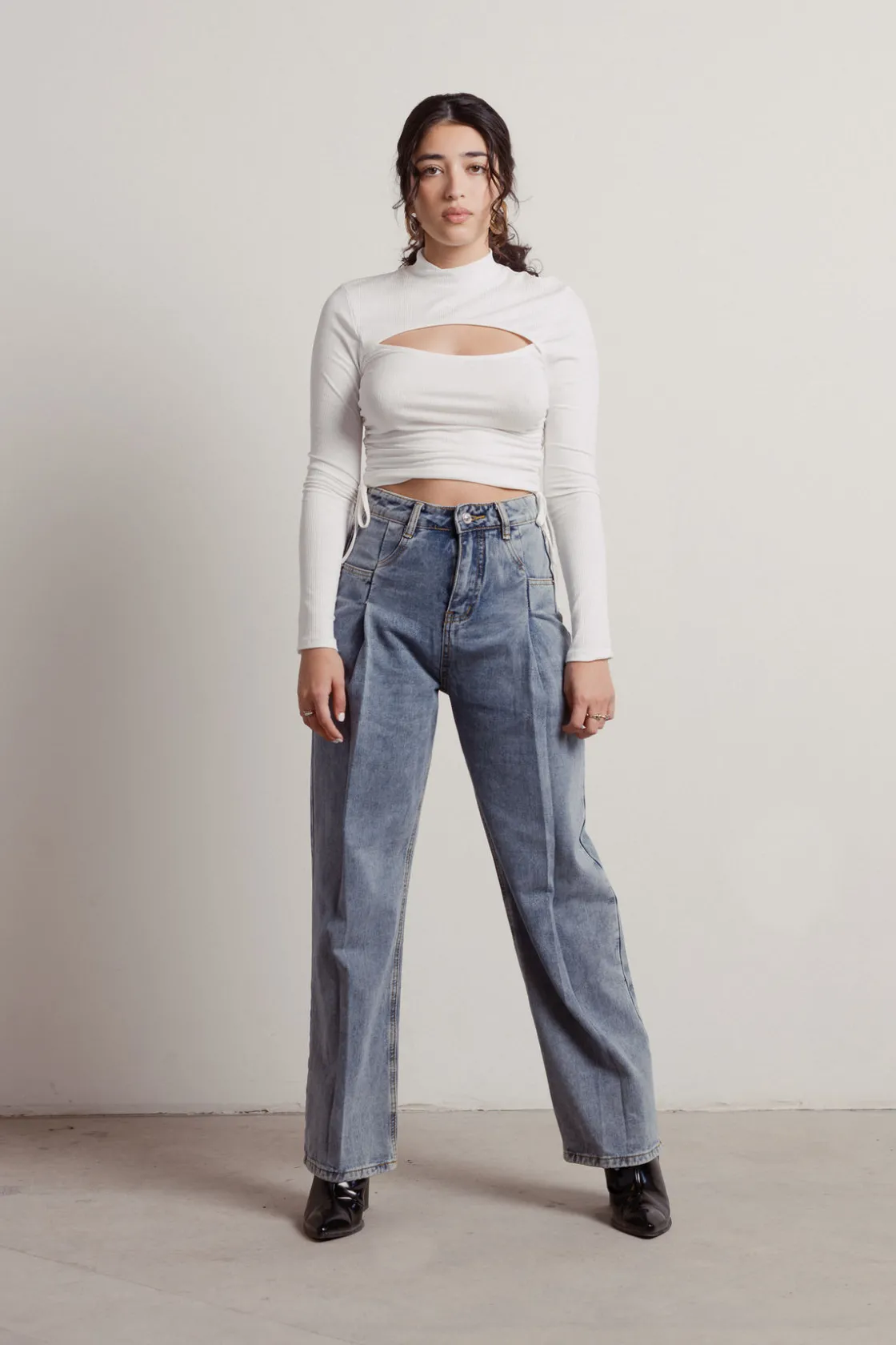 Tobi All The Stops Crop Top -