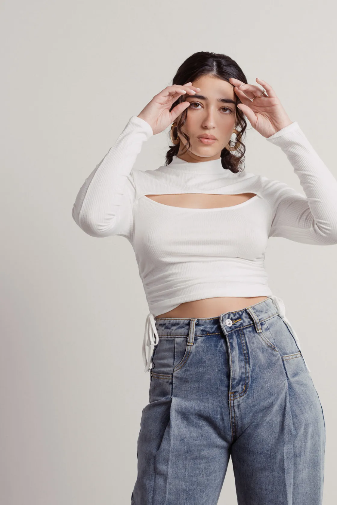 Tobi All The Stops Crop Top -