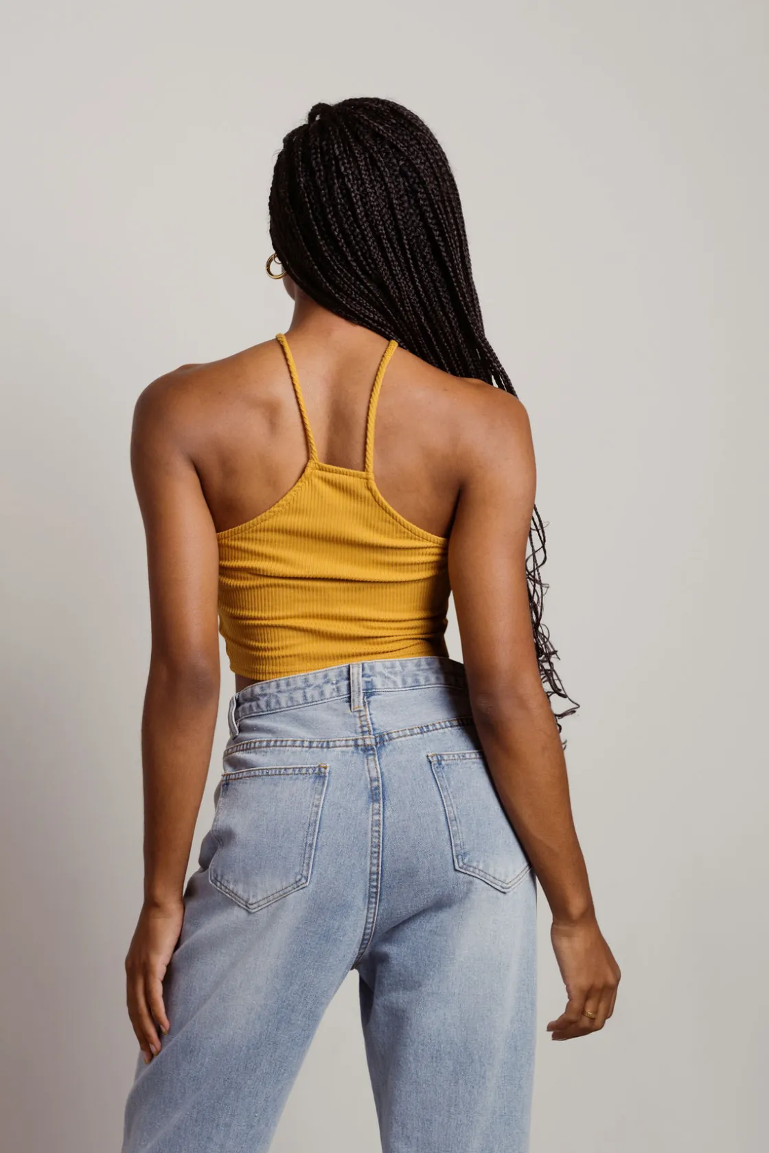 Tobi Always And Forever Crop Top - Yellow