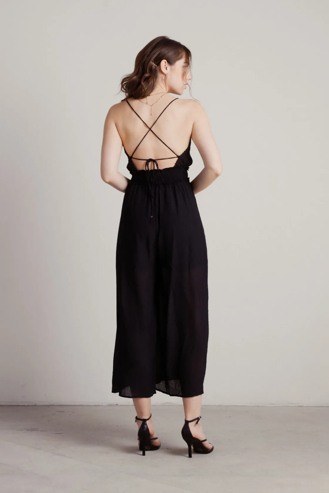 Tobi Amadya Cross Back Jumpsuit -