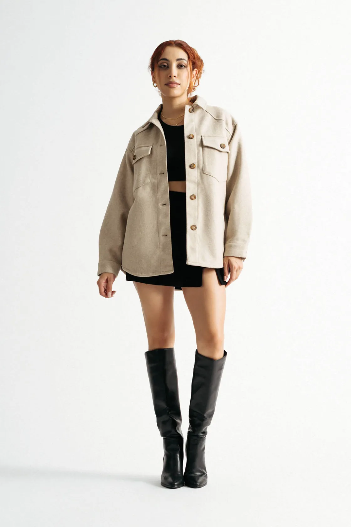 Tobi Amelie Oversized Shacket -