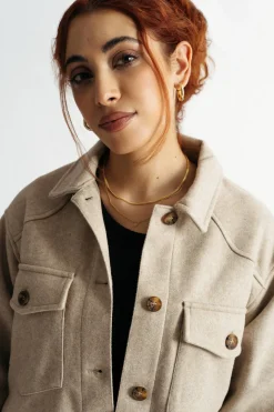Tobi Amelie Oversized Shacket -