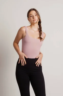 Tobi Amenia Lace Up Bodysuit -