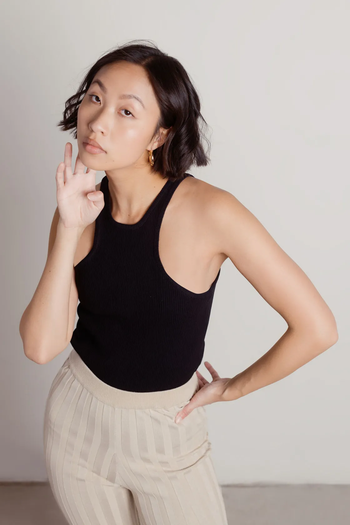 Tobi Amina Tank Top - Black