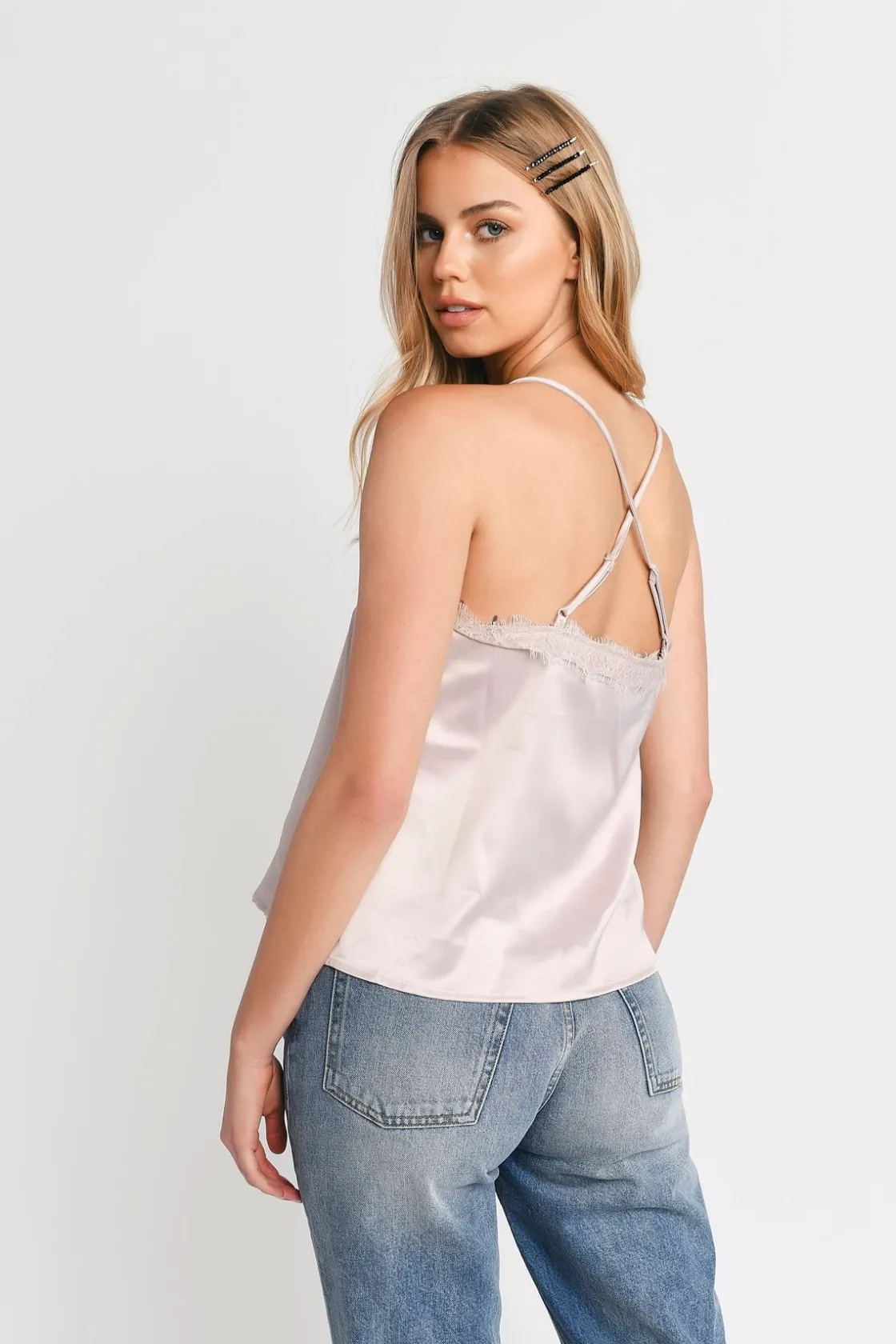 Tobi Amiyah Satin Top -