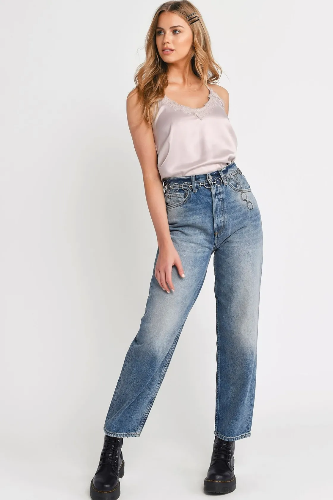 Tobi Amiyah Satin Top -