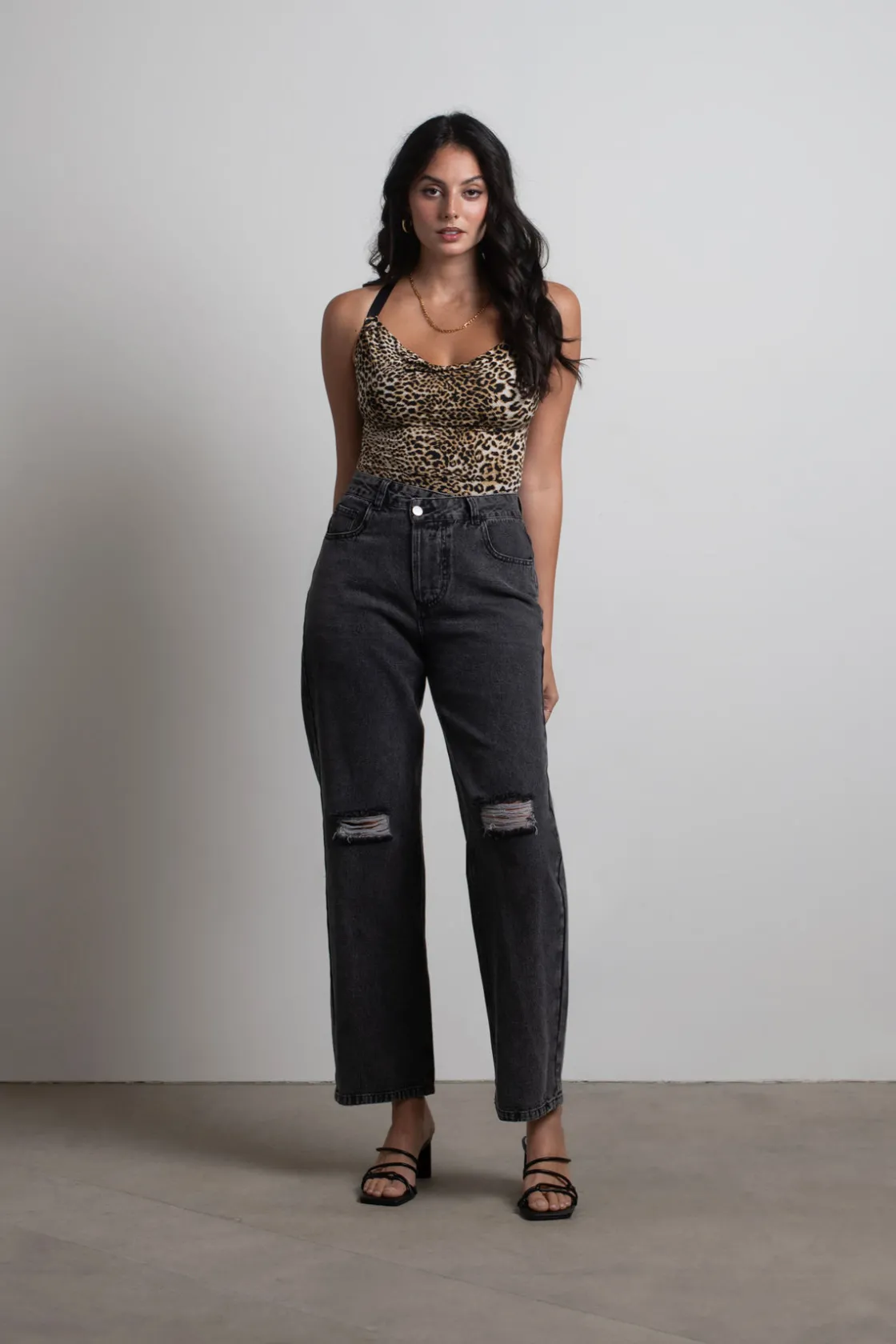 Tobi Animal Spirit Cross Back Bodysuit -