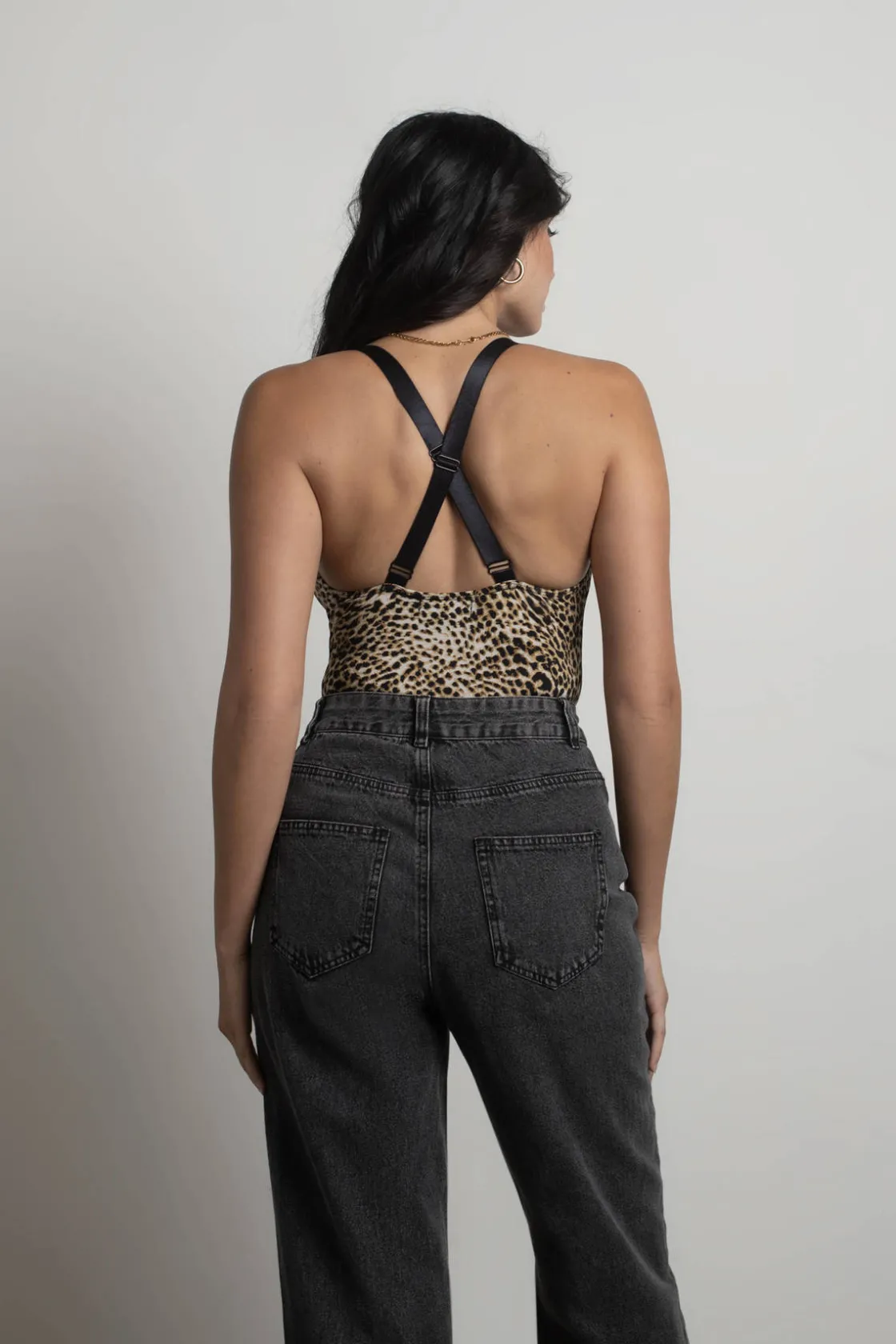 Tobi Animal Spirit Cross Back Bodysuit -