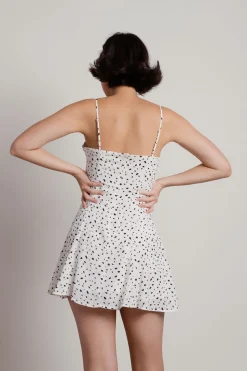 Tobi Any Day Now Printed Skater Mini Dress -