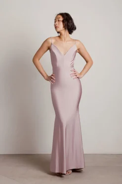 Tobi Ariella Backless Mermaid Maxi Dress - Black