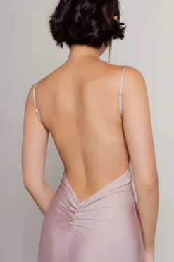 Tobi Ariella Backless Mermaid Maxi Dress - Black
