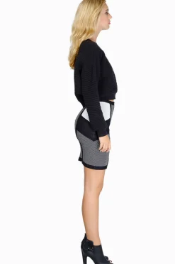 Tobi Around The Block Front Zipper Mini Skirt -