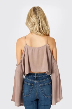Tobi Athena Crop Top - White