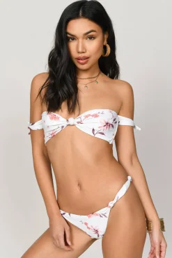 Tobi Audrina Floral Bikini Top -