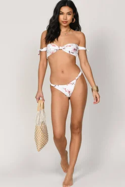Tobi Audrina Floral Bikini Top -