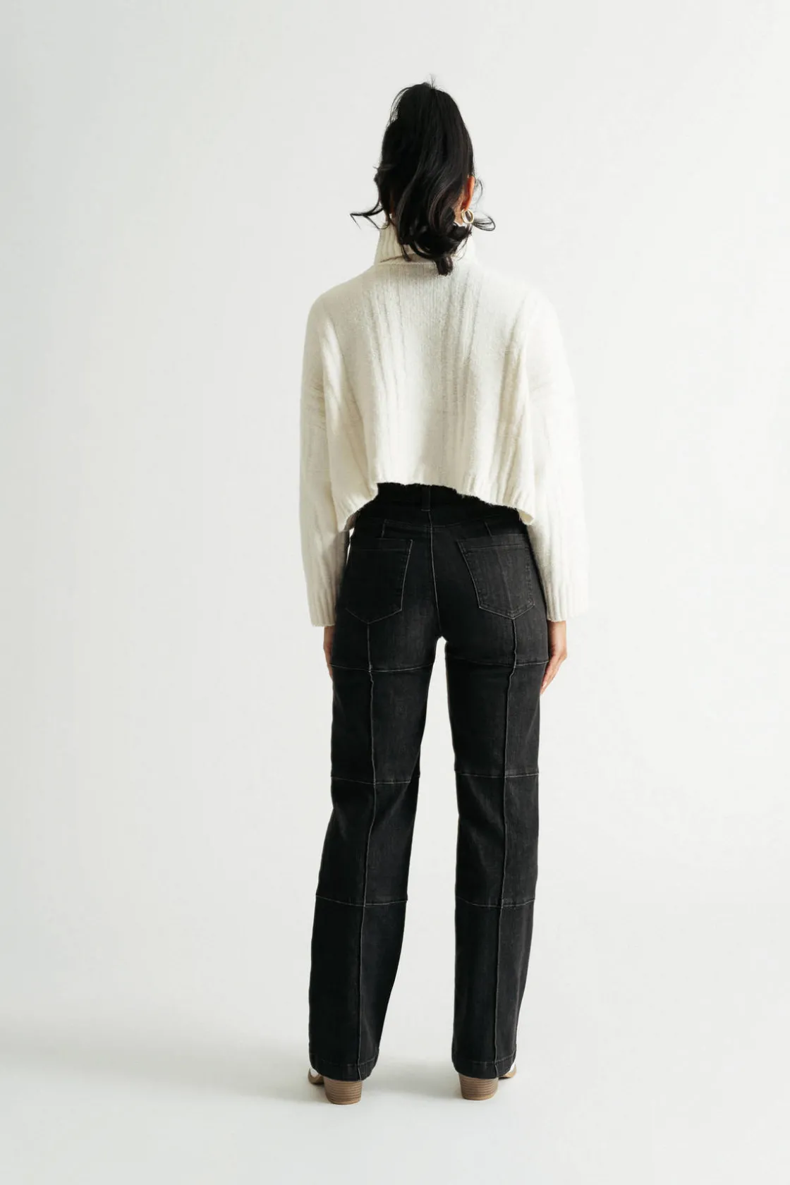 Tobi Autumn Skies Turtleneck Sweater -