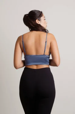 Tobi Babygirl Crop Top - Blue