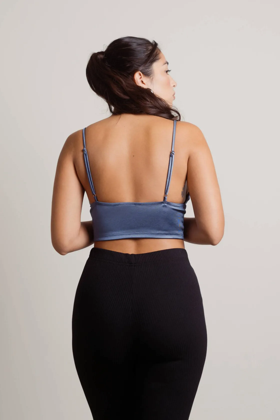 Tobi Babygirl Crop Top - Blue