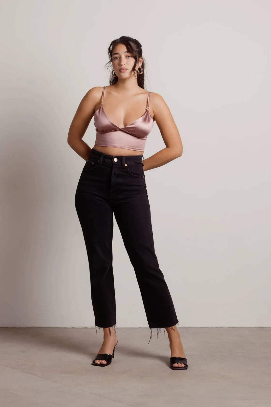 Tobi Babygirl Crop Top - Blue
