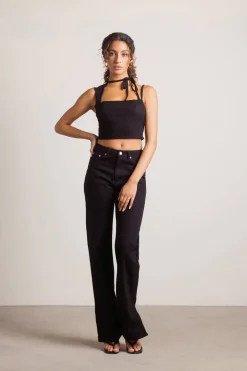 Tobi Bad Habit Crop Top - Grey