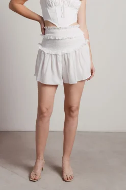 Tobi Bait Me Smocked Shorts -