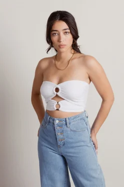 Tobi Bandits Crop Top - Sage