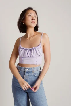 Tobi Basique Crop Top - Ivory