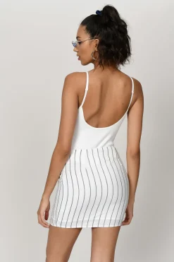 Tobi Be That Girl Lace Up Mini Skirt -