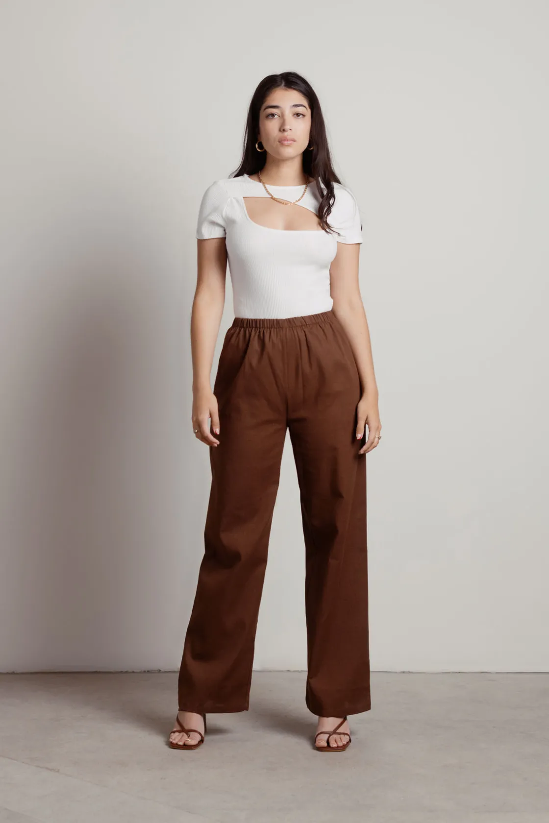 Tobi Belen Cutout Bodysuit - White