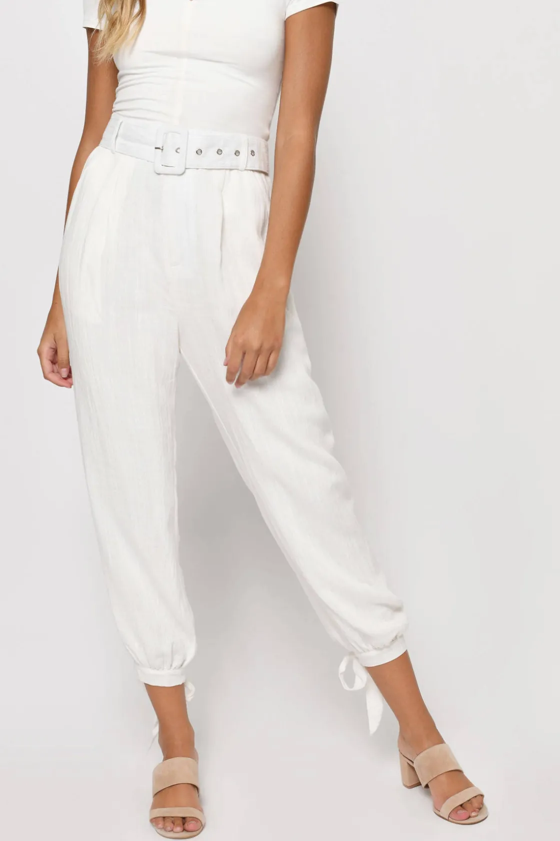 Tobi Belgium Belted Pants -