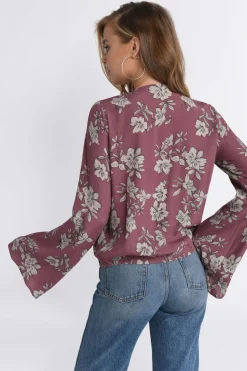 Tobi Bella Surplice Blouse -