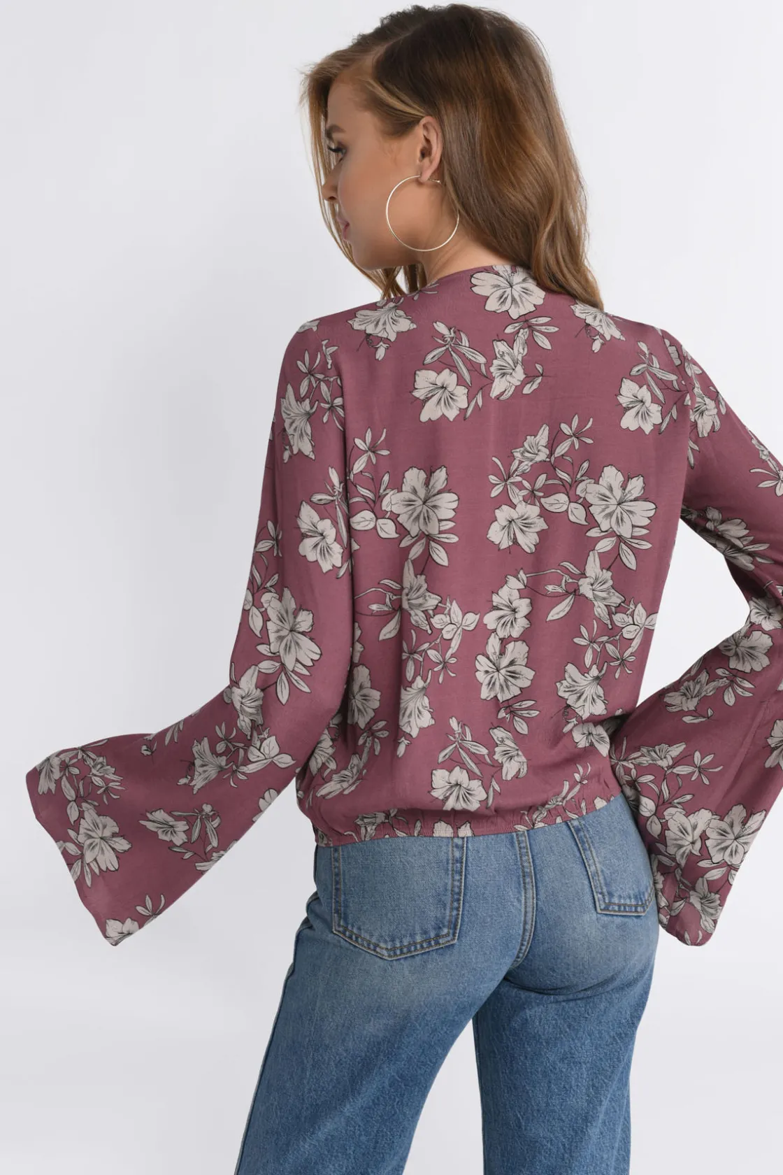 Tobi Bella Surplice Blouse -