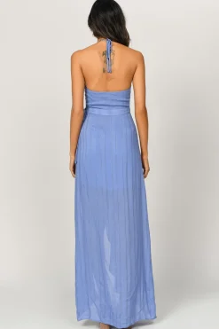 Tobi Belle Cutout Wrap Maxi Dress -