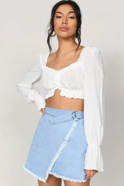 Tobi Belmont Shore Wrap Skirt -