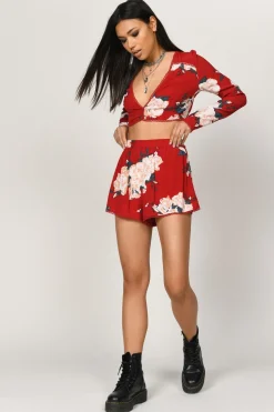 Tobi Best Buds Floral Shorts -