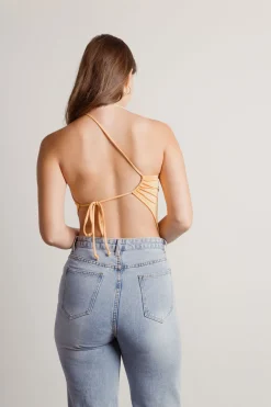 Tobi Bet You Backless Top - Amber