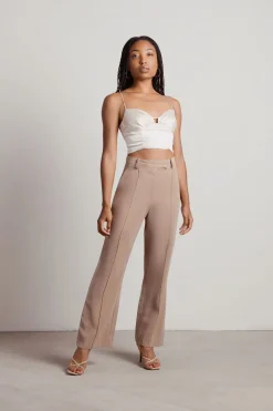 Tobi Better Love Crop Top - Brown